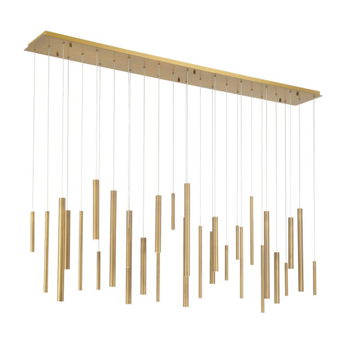 Eurofase - 46814-043 - LED Chandelier - Santana - Antique Brass