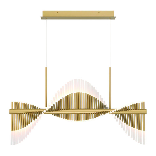 Eurofase - 47125-018 - LED Linear Chandelier - Voltik - Matte Gold