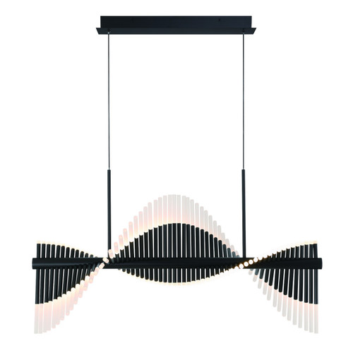 Eurofase - 47125-025 - LED Linear Chandelier - Voltik - Matte Black