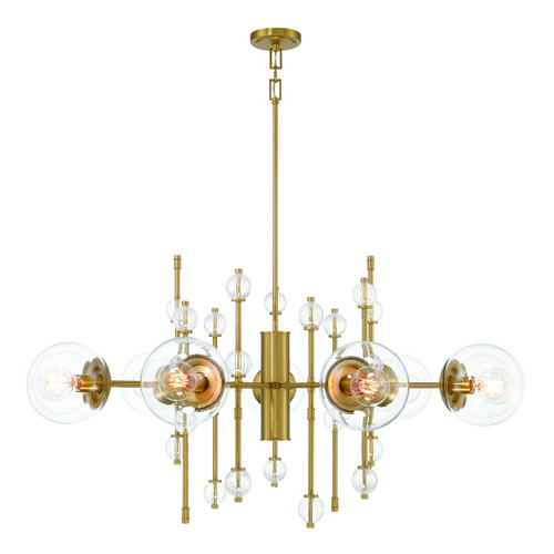 Eurofase - 47222-014 - TRAITON-CHD-9LT-48IN-GD-CL - TRAITON - Gold