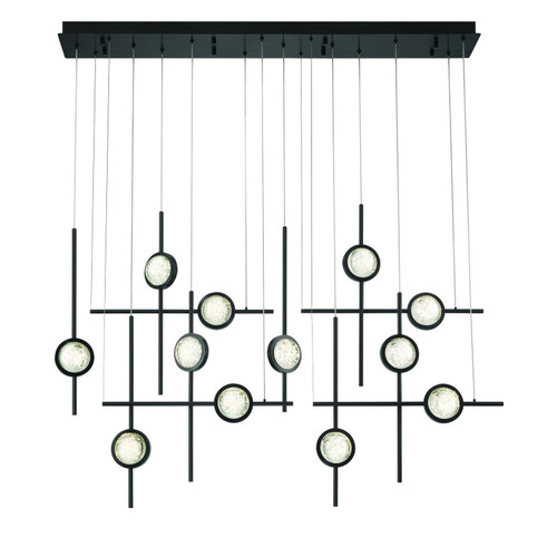 Eurofase - 47256-026 - BARLETTA-CHD-12LT-53IN-BK - BARLETTA - Black