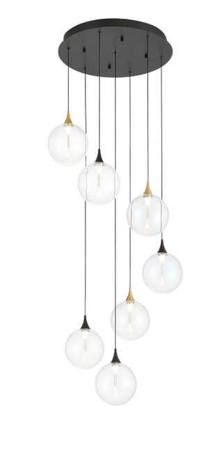 Eurofase - 48930-017 - LED Chandelier - Iissa - Gold-Black Mix