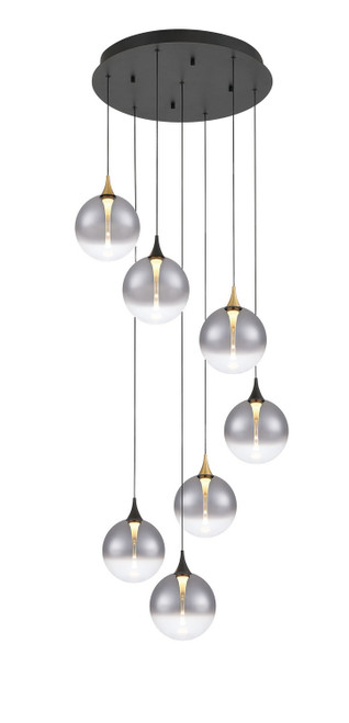 Eurofase - 48930-024 - LED Chandelier - Iissa - Gold-Black Mix