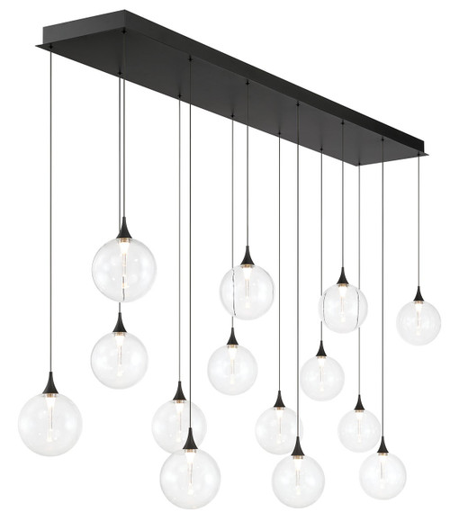 Eurofase - 48939-010 - LED Linear Chandelier - Iissa - Matte Black