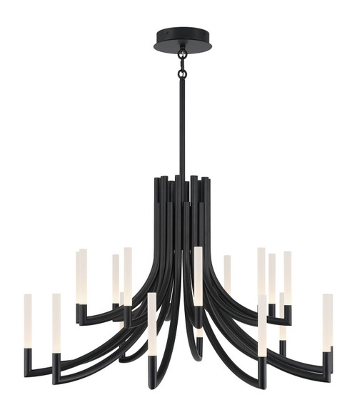 Eurofase - 49012-033 - LED Chandelier - Olette - Matte Black