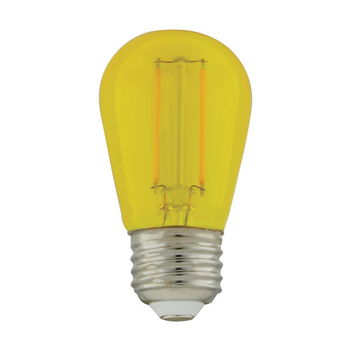 Satco - S8025 - Light Bulb - Transparent Yellow