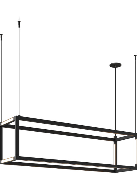 Visual Comfort Architectural - 700BRXRL93048BS - Brox 48 Linear Suspension - Brox - Nightshade Black