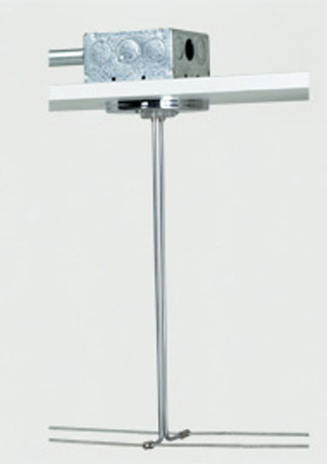 Visual Comfort Architectural - 700KP4C24S - Kable Lite 4 Round Power Feed Canopy Single-Feed - Satin Nickel