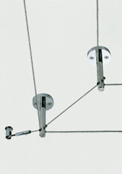 Visual Comfort Architectural - 700KSO01S - Kable Lite Rigid Post Standoff - Satin Nickel