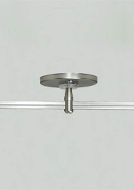 Visual Comfort Architectural - 700MOP4C02Z - Monorail 4 Round Power Feed Canopy Single-Feed - Antique Bronze