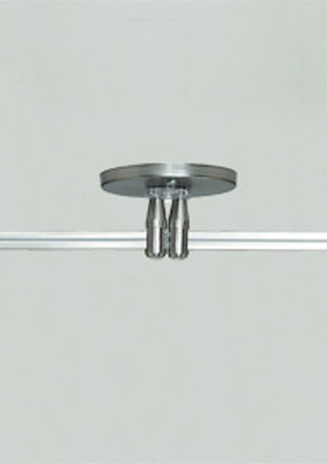 Visual Comfort Architectural - 700MOP4C402Z - Monorail 4 Round Power Feed Canopy Dual-Feed - Antique Bronze