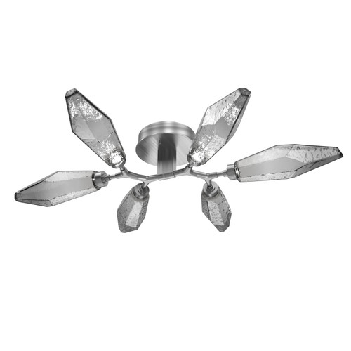 manufacturer_finish:Satin Nickel|manufacturer_glass:Smoke Blown Glass|color_temperature:3000K|cri:93|voltage:120.00V