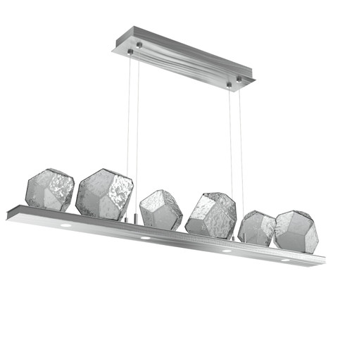 manufacturer_finish:Satin Nickel|manufacturer_glass:Smoke Blown Glass|color_temperature:3000K|cri:93|voltage:120.00V