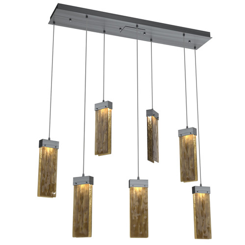 manufacturer_finish:Gunmetal|manufacturer_glass:Parallel Bronze Granite Blown Glass|light_output:2395.00lm|color_temperature:2700K|cri:93