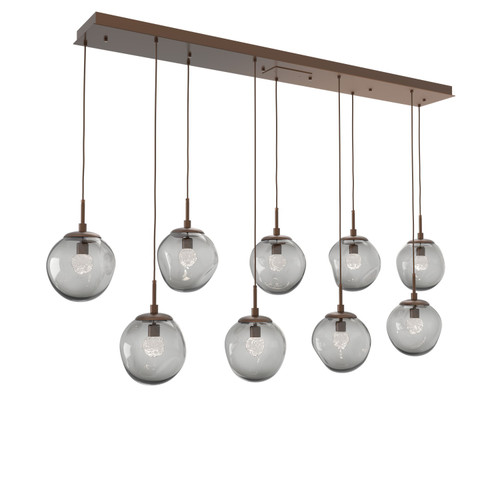 manufacturer_finish:Burnished Bronze|manufacturer_glass:Floret Crystal Inner - Smoke Outer|light_output:Unspecified|color_temperature:2700K|cri:Unspecified|voltage:Unspecified