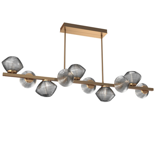 manufacturer_finish:Novel Brass|manufacturer_glass:Smoke Blown Glass|color_temperature:3000K