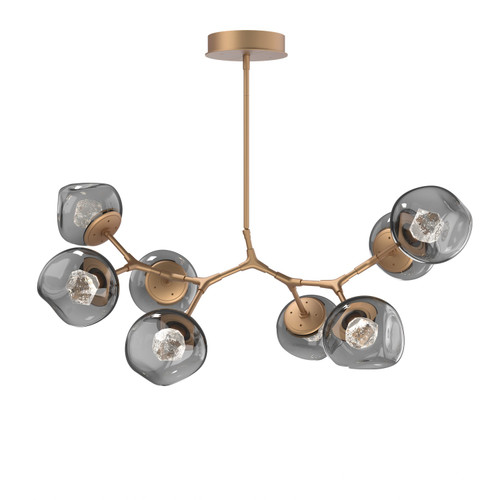manufacturer_finish:Novel Brass|manufacturer_glass:Zircon Crystal Inner - Smoke Outer|color_temperature:3000K