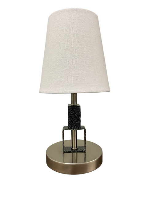 House of Troy - B208-SN/SS - One Light Accent Lamp - Bryson - Satin Nickel/Supreme Silver