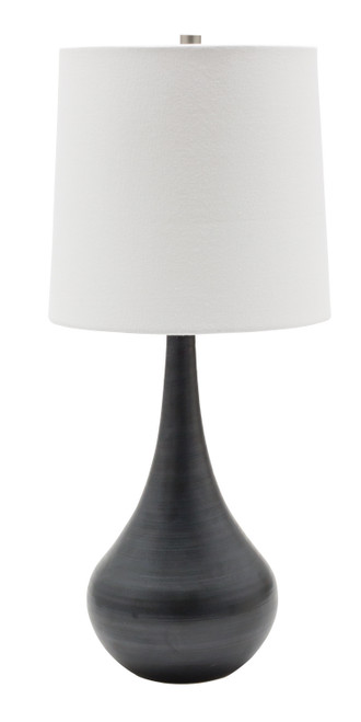 House of Troy - GS180-BM - One Light Table Lamp - Scatchard - Black Matte