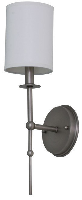 House of Troy - LS205-SP - One Light Wall Lamp - Lake Shore - Satin Pewter