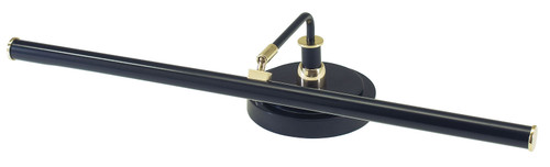 House of Troy - PLED101-617 - LED Piano Lamp - Piano/Desk - Black/Polished Brass