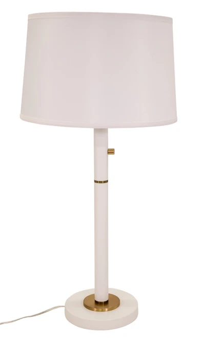 House of Troy - RU750-WT - Three Light Table Lamp - Rupert - White