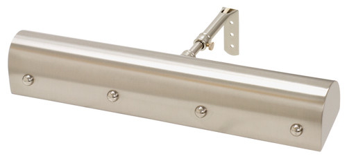 House of Troy - TB14-SN/PN - Two Light Picture Light - Classic Traditional - Satin Nickel w/Polished Nickel