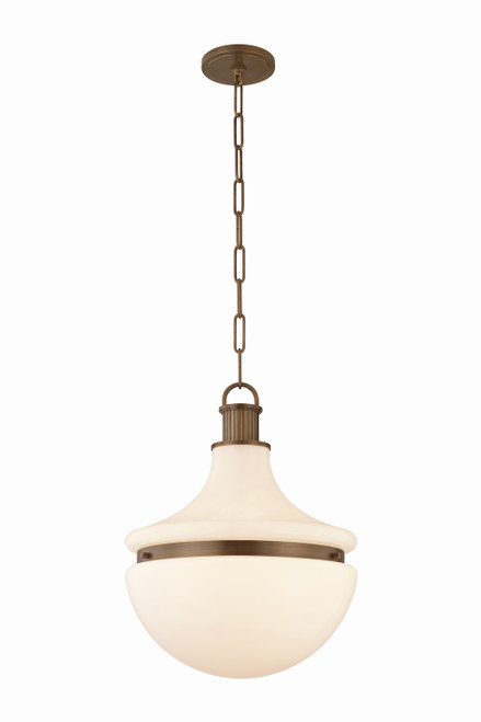 Hudson Valley - 5817-HB - One Light Pendant - Barryville - Historic Bronze