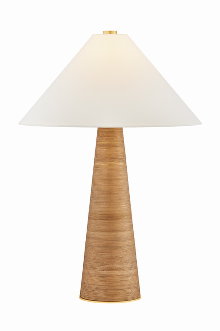 Hudson Valley - L2231-AGB - One Light Table Lamp - Haviland - Aged Brass