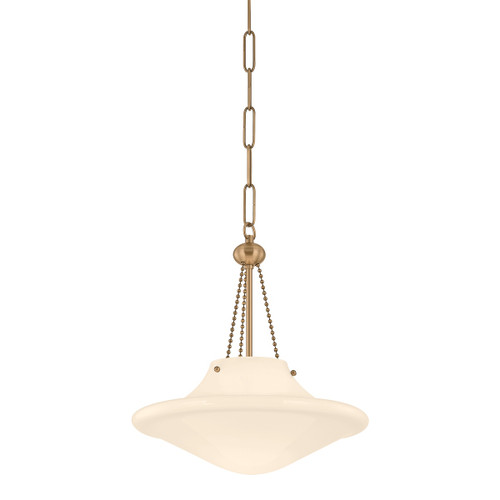 Troy Lighting - F5714-PBR - One Light Pendant - Era - Patina Brass