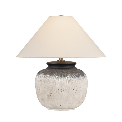 Troy Lighting - PTL1723-PBR/CFH - One Light Table Lamp - Unearthed - Patina Brass