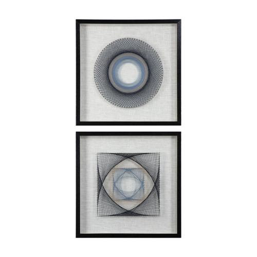 Uttermost - 04111 - Wall Art - String Duet - Black Pine