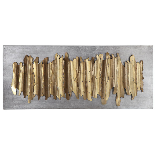 Uttermost - 04195 - Wall Decor - Lev - Antique Gold Leaf
