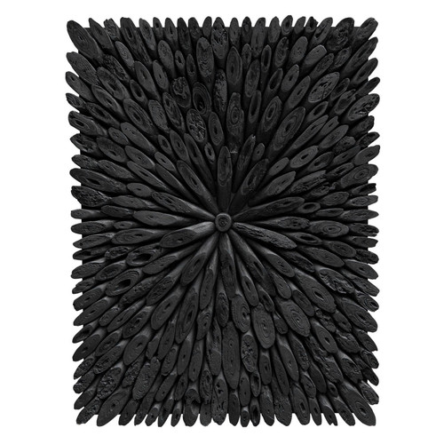Uttermost - 04343 - Wall Decor - Bahama Wood - Rustic Black
