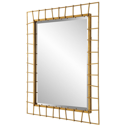Uttermost - 09805 - Mirror - Townsend - Antiqued Gold