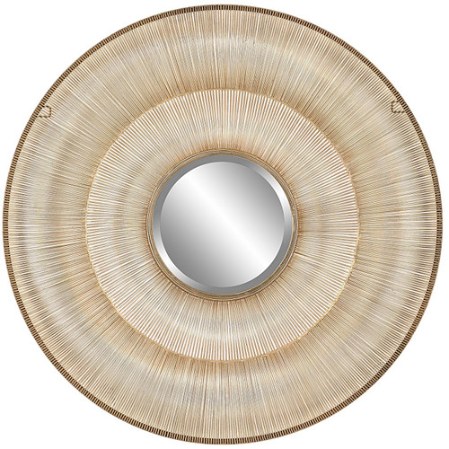 Uttermost - 09852 - Mirror - Bauble - Brushed Antique Gold