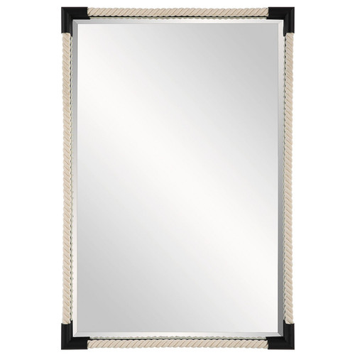 Uttermost - 09942 - Mirror - Marina - Matte Black
