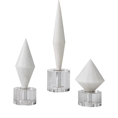 Uttermost - 17580 - Sculptures S/3 - Alize - White