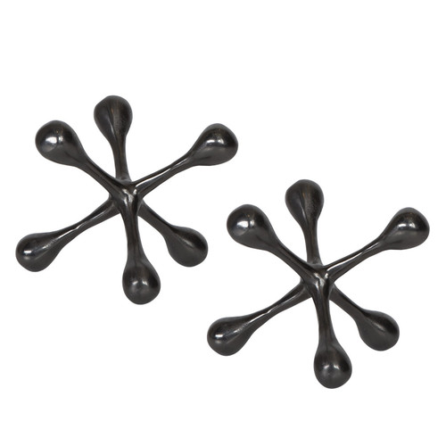 Uttermost - 17690 - Objects S/2 - Harlan - Black Nickel