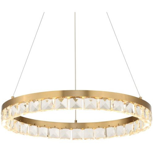 Uttermost - 21407 - LED Chandelier - Segovia - Warm Brass