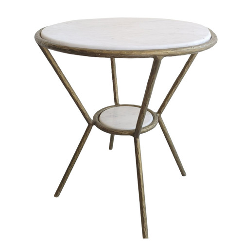 Uttermost - 22879 - Side Table - Refuge - Antique Gold