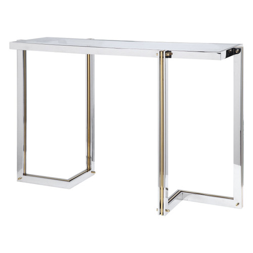 Uttermost - 24937 - Console Table - Locke - Polished Nickel