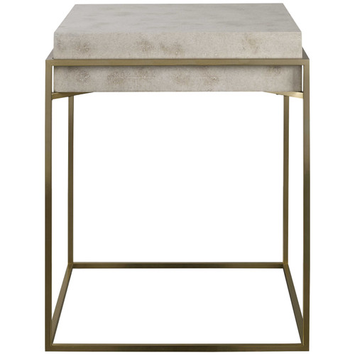 Uttermost - 25100 - Accent Table - Inda - Brushed Brass