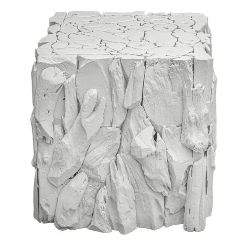 Uttermost - 25241 - Cube - Teak Root - White