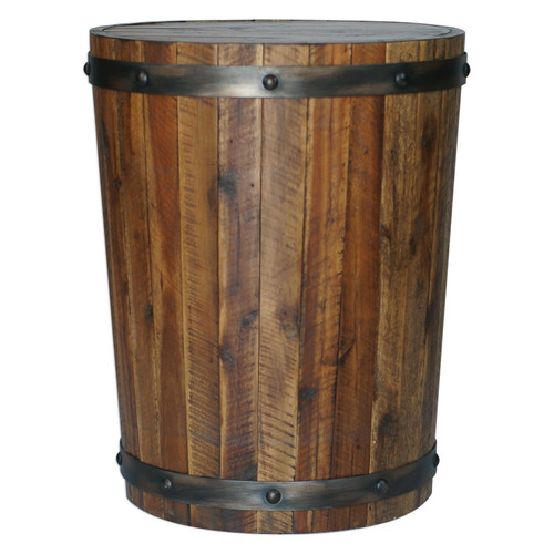 Uttermost - 25327 - Accent Table - Ceylon - Weathered Walnut Stain