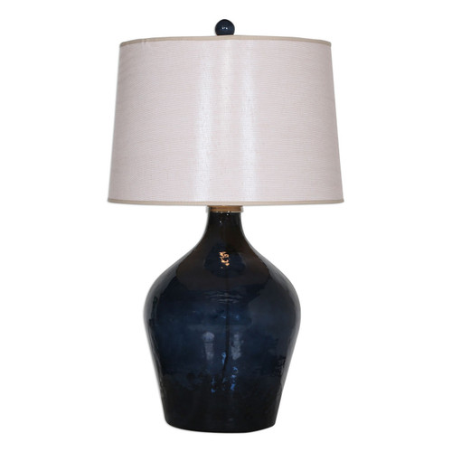 Uttermost - 27104 - One Light Table Lamp - Lamone - Polished Nickel