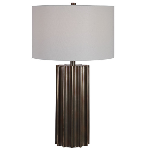 Uttermost - 28264 - One Light Table Lamp - Khalio - Aged Gun Metal