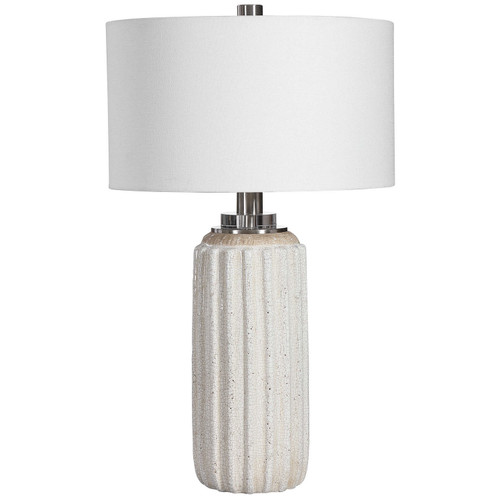 Uttermost - 28431 - One Light Table Lamp - Azariah - Brushed Nickel
