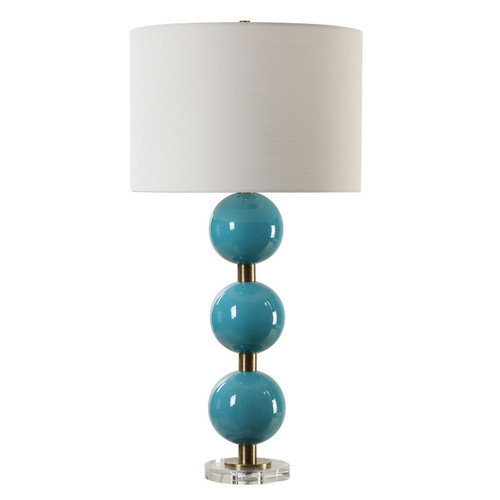 Uttermost - 30362-1 - One Light Table Lamp - Palawan - Antique Brass