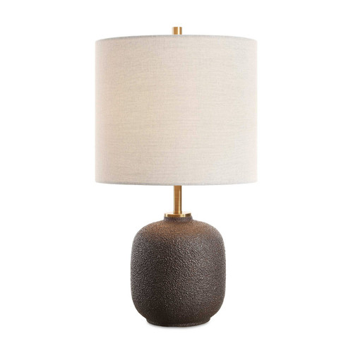 Uttermost - 30462-1 - One Light Buffet Lamp - Blacktop - Antique Brass